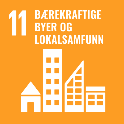 Bærekraftsmål nr 11. Bærekraftige byer og lokalsamfunn