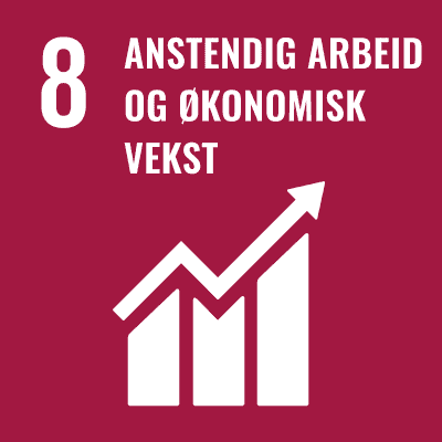 Bærekraftsmål nr 8. Anstendig arbeid og økonomisk vekst